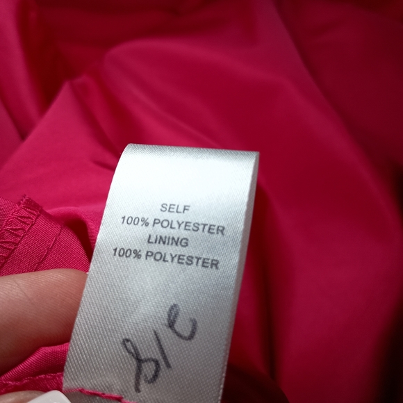 🩷 HOST PICK Oleg Cassini Strapless Evening or Bridesmaid Gown Size 12 - Picture 11 of 12